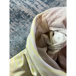 Lululemon Free To Be Tank Slope Stripe Polar Cream Clarity Yellow Size 4 Photo 3