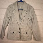Sonoma Women's Light Gray Blazer Jacket Photo 0