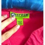 Crocs  Medical Apparel scrubs short sleeve pink coral V-neck figs pullover top XS Photo 4