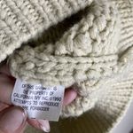 Ivy Vintage Chunky Acrylic Cardigan Brown Button Dot Pattern Size Small Photo 13