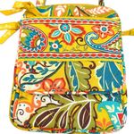 Vera Bradley Retro 70s Bohemian Quilted Yellow Provincial Crossbody Bag Photo 1