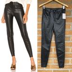 Free People   Faux Leather Pants size 27 Photo 0