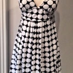 None Black and white polka dot dress Photo 0