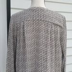  V-Neck Blouse | Pleione 1/4 Button Blouse Photo 5