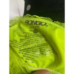 Bongo Juniors Bralette Strapless Lace Bra Top Safety Yellow Womens Medium NEW Photo 2