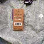 Patagonia Women’s Island Hemp Beach Pants Tapered 28” Inseam Atoll Blue XL NWT Photo 14