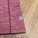 Lululemon  Small Hotwave Tank Heathered Rosewood Burgundy Lightweight Top Photo 2