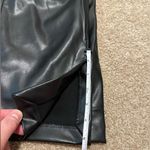 Abercrombie & Fitch NWT 90s Straight Ultra High Rise Vegan Leather Pant Size 26 Photo 15