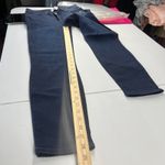 Paige Verdugo Ankle Jeans Womens 27 Blue Whiskering Denim Cotton Dark Wash Photo 12