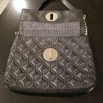 Kate Spade 💕💕 Black Quilted Shoulder Bag Photo 8