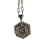 G Initial Silver Tone Necklace Photo 2