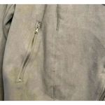 BLANKNYC Faux Suede Moto Bomber Jacket Vapor Nordstrom Grey Women’s SZ S Gray Photo 8