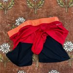 Nike  Women's Red and Orange Dry Fit Athletic Shorts size Small Photo 3