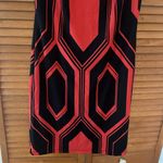 Enfocus Studio Women’s Red and Black Sleeveless Casual Dress Sz 6 Photo 2