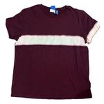 Adidas Originals Retro Panel Logo T-Shirt Size Medium
Maroon Short Sleeve Photo 0