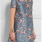 Balenciaga NWT. RUNWAY! $1745 printed Satin Dress FR 36 / US 4 blue Photo 2