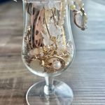 Mystery Jewelry Jar: Gold Toned Feminine Fun! All Wearable, No Junk! Photo 4