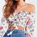 Majorelle NWT sangria top floral off the shoulder Photo 0