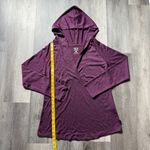 Mountain Hardwear Hooded V Neck Top Purple Large Women’s Photo 5