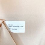Club Monaco  | Peach Silk Ruffle Button Front Top Photo 2