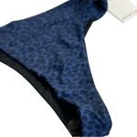 New Acacia Swimwear Costa Swim Bikini Mateo Botton Blue Leopard Print Large Photo 2
