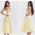 House Of CB  'Carmen' Buttercup Bustier‎ Sundress yellow NWOT size S Photo 15