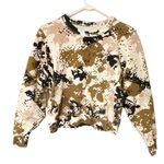 Rag and Bone  Size Large Pixelated Camouflage Print Poe Sweatshirt Photo 1