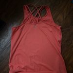 All In Motion Pink/coral  workout tank top with strappy Photo 0