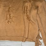 Peach Love California Peach Love Distressed Women’s Sweater Photo 1