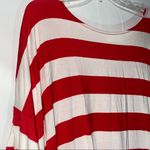 Zenana Outfitters Striped Short Sleeve Top Medium Photo 2
