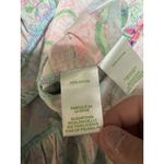 Lilly Pulitzer  Women Size XS Pink Flamingo Tiered Short Sleeve Dress Cotton City Photo 5