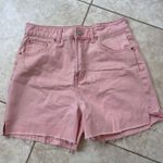 Primark Pink denim short size 12  Photo 0