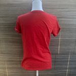 Goodvibes Embroidered Tshirt Size Medium Orange Photo 5