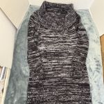 AB Studio  Ladies Size M Black  Cowl Neck Long Sleeved Sweater Photo 10