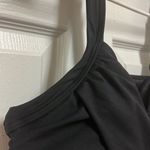 Lands' End Black Underwire Wrap Plunge Bikini Top Photo 4