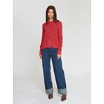 autumn cashmere Cotton By Tweed Distressed Scallop Shaker In Salsa Size S Photo 1