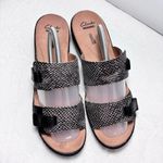 Clarks  Women's Delana Feneladelana Fenela Dress‎ Sandal Size 12 Photo 2