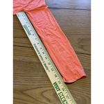 Piko  Women Orange Long‎ Sleeve Boat Neck Oversized Stretch Shirt M Bamboo Photo 7