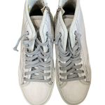 P448 Sally High Top Sneakers Cream With Snakeprint Size 38 Photo 9