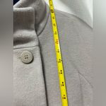 T Tahari  Women's Double-Breasted Pea Coat in Light cream Photo 6