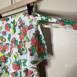 Floral Wrap Skirt Fruit Citrus Rose Boho Preppy XL Preppy L Beach Rollar Rabbit Red Photo 3