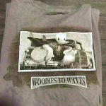 *New* Donald Duck Woodies to Waves Light Brown T Photo 5