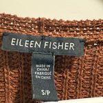 Eileen Fisher  brown cardigan w/pockets Organic Linen 31%Organic Cotton 30% SizeS Photo 3