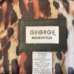 Vintage George Women’s Plus Jacket Genuine Leather Jacket Size 1X (16W) Black Photo 7