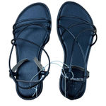 A New Day Women's Black Wide Width Sierra Strappy Sandals - Size 6.5W - NWT Photo 0