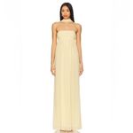 Lovers + Friends  x Emma Rose Soleil Gown in Butter Yellow Photo 2