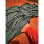 Live to be spoiled  Green Crinkle Jumper Small Formal Spaghetti Strap S Dance Photo 9