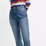 Madewell  Dark Wash The‎ Mom Jeans Photo 0