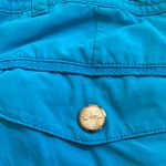 Lauren Ralph Lauren Women’s Sz 10 100% Cotton Blue Baggy Ankle Tie Pants Photo 7