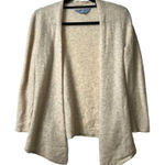 Magnolia grace 100% cashmere open cardigan women’s medium Photo 0